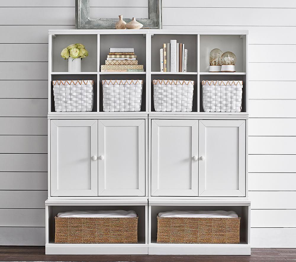 Cameron Small Space with Open Bases Storage Wall System